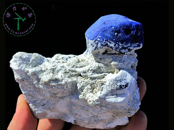 青金石，阿富汗11x8x5cm